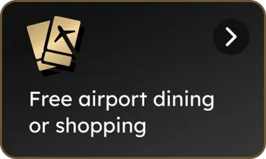 Eat, shop, or spa for free at 100+ airports